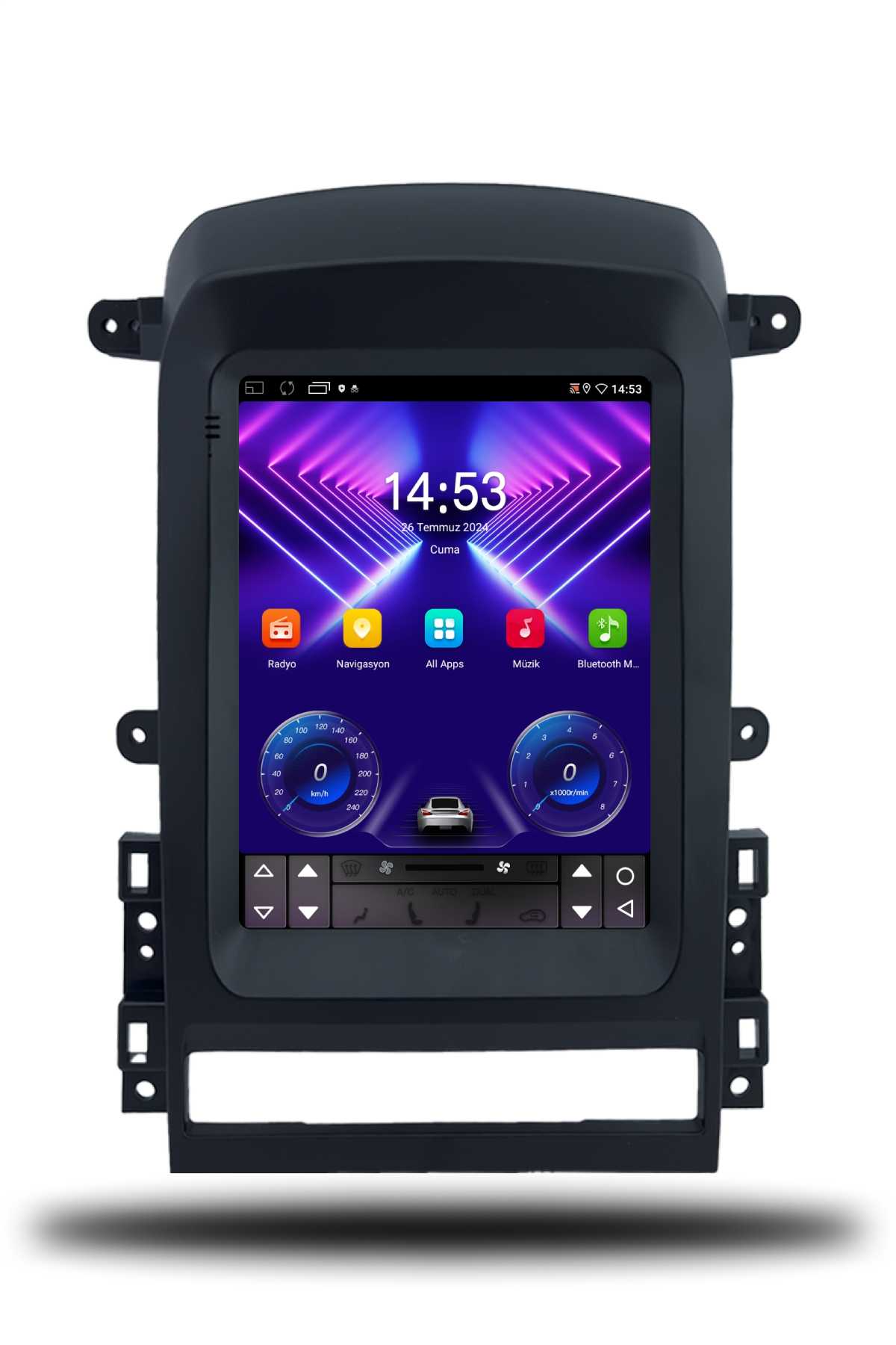 Chevrolet Captiva Tesla 2007-2011 Uyumlu Andorid Multimedya 6GB RAM 128GB Hafıza