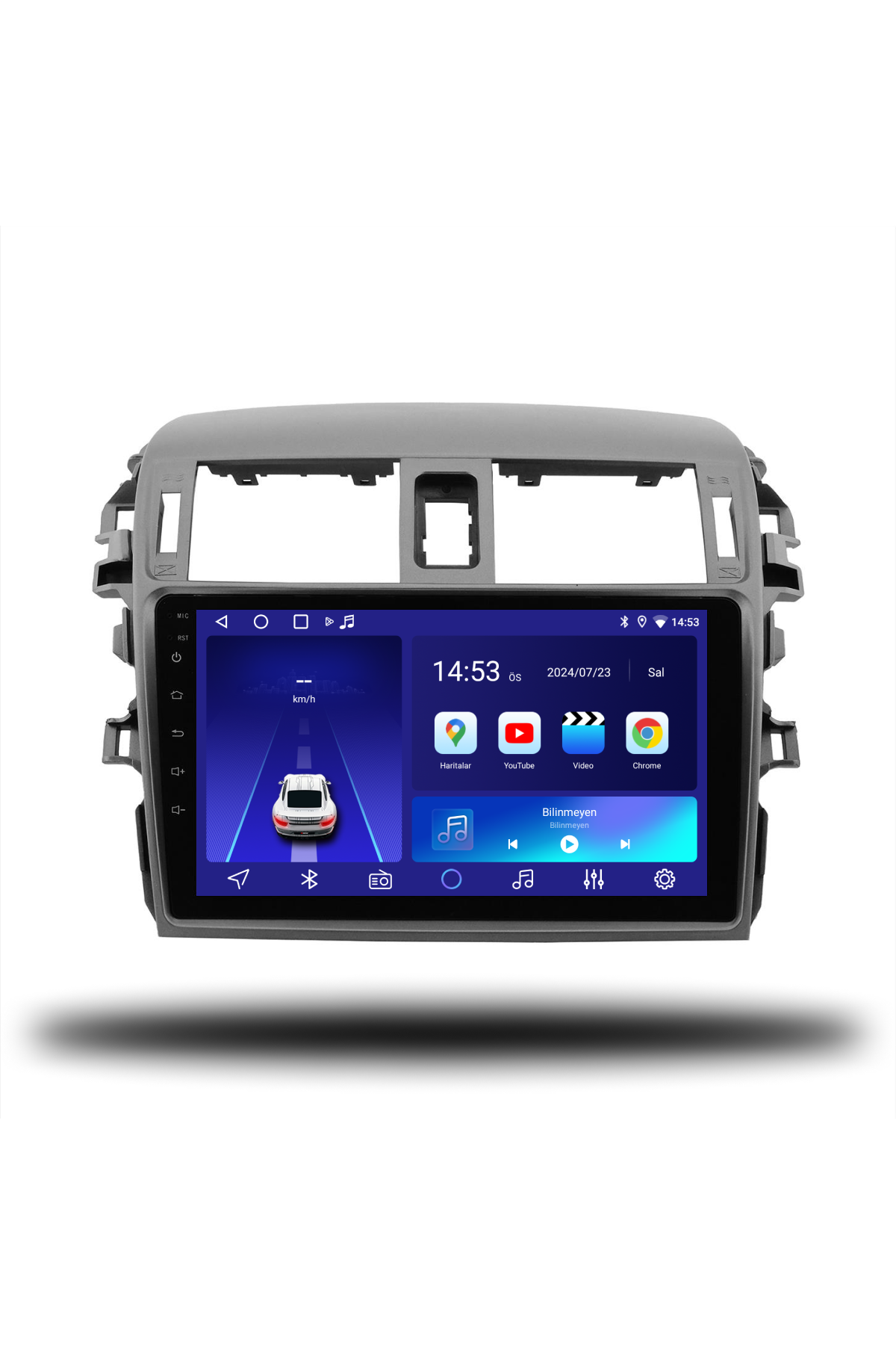 Toyota Corolla 2007-2012 Uyumlu Android Multimedya 4GB RAM 64GB Hafıza