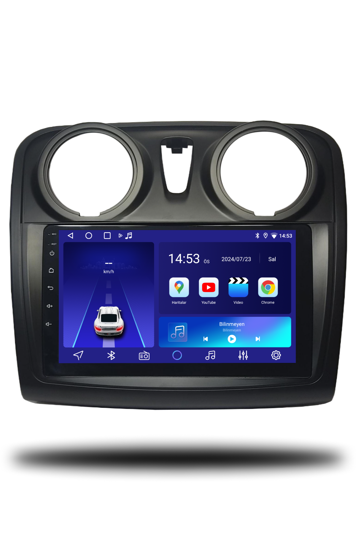 Dacia Sandero 2010-2021 Uyumlu Android Multimedya 4GB RAM 64GB Hafıza