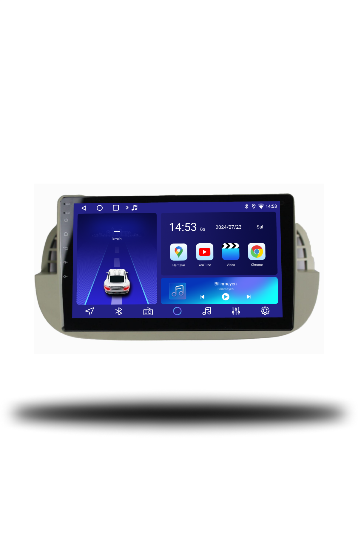 Fiat 500C 2011-2015 Uyumlu Android Multimedya