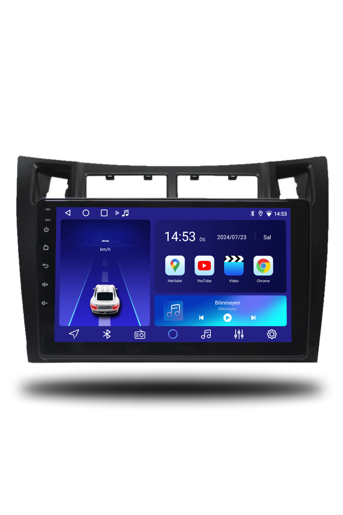 Toyota Yaris 2007-2011 Uyumlu Android Multimedya 2GB RAM 32GB Hafıza