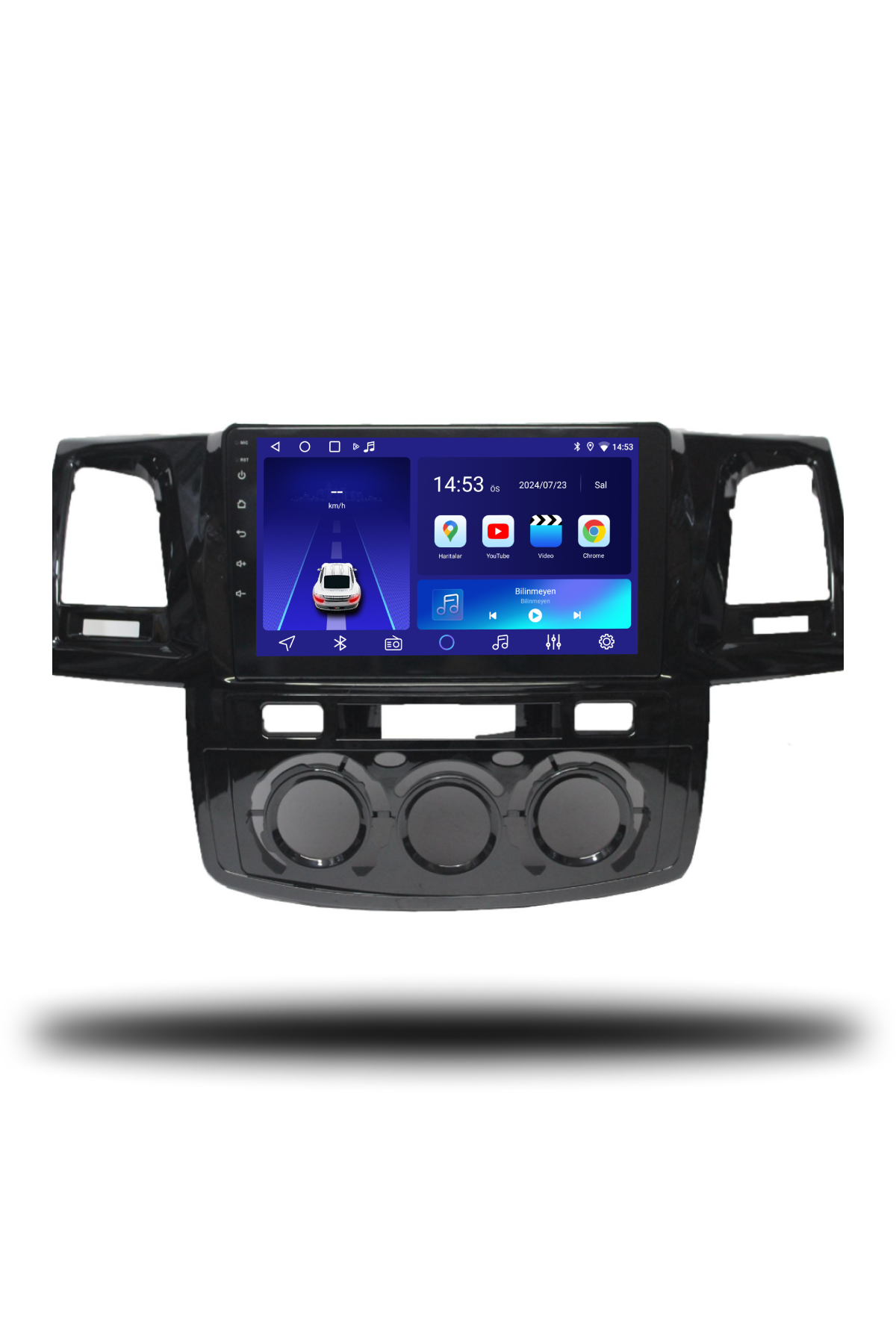 Toyota Hilux 2005-2008 Manuel Klima Uyumlu Android Multimedya 6GB RAM 128GB Hafıza