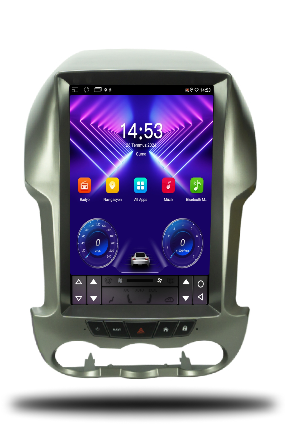 Ford Ranger Tesla 2012-2015 Uyumlu Android Multimedya