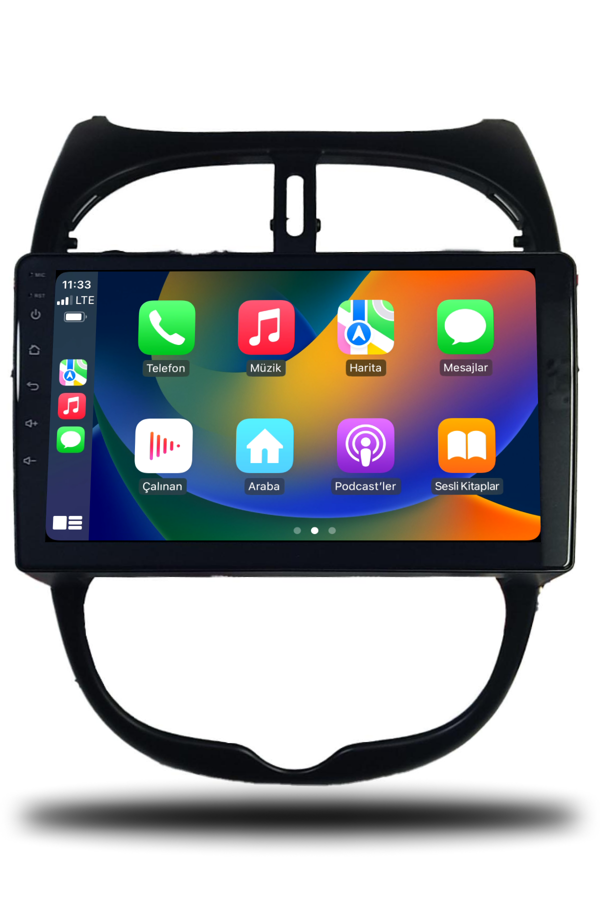 Peugeot 206 Android Carplay Multimedya 1999-2011 2GB RAM + 32GB Hafıza + 4 Çekirdek