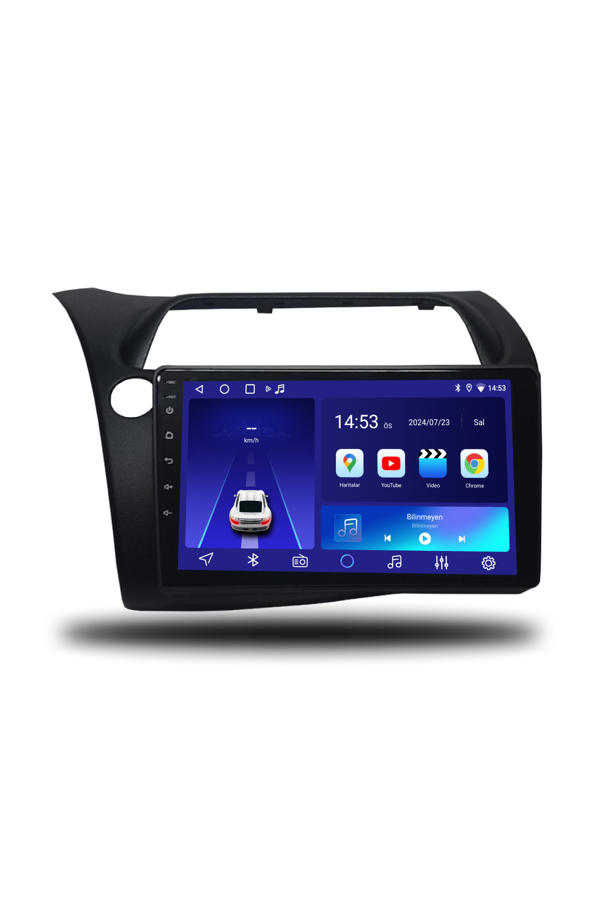 Honda Civic HB Euro 2007-2012 Uyumlu Android Multimedy 4GB RAM 64GB Hafıza