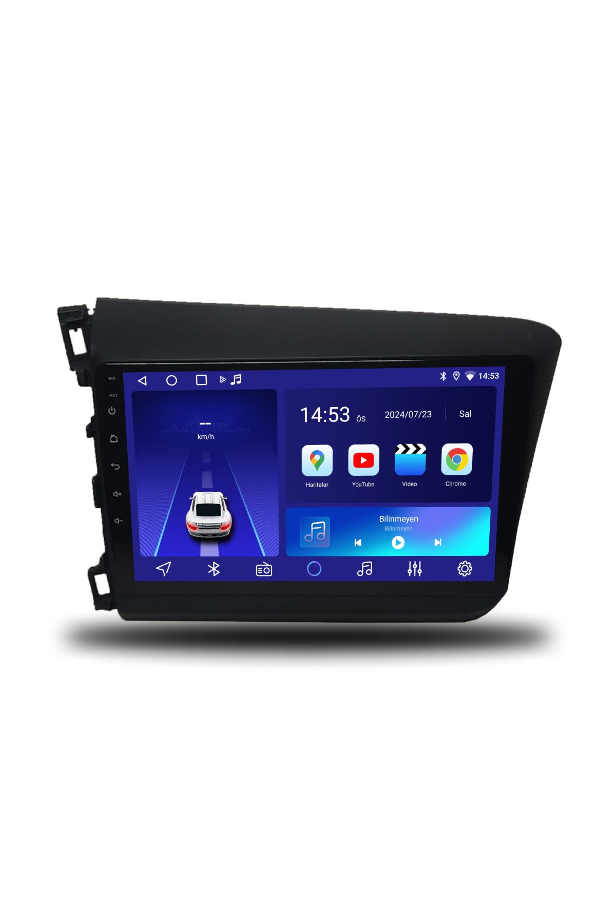 Honda Civic FB7 2012-2015 Uyumlu Android Multimedya