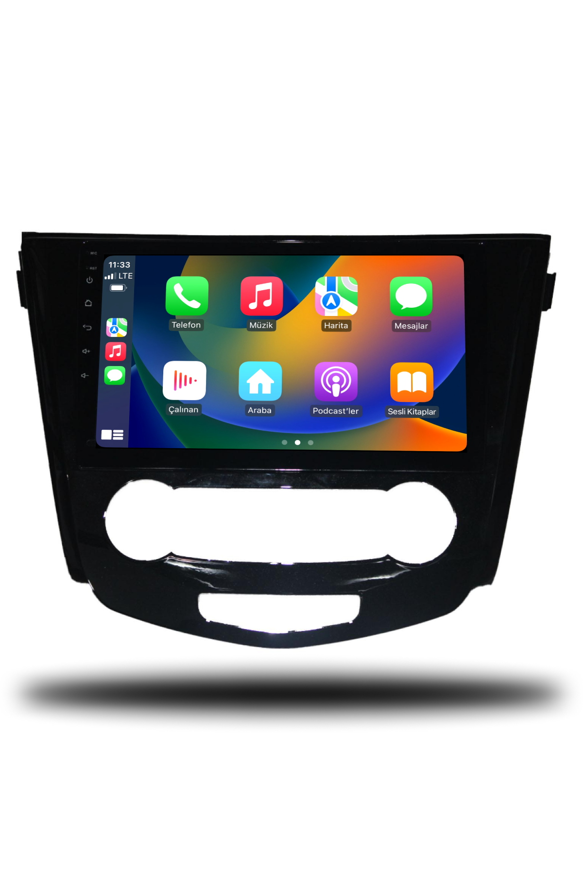 Nissan Qashqai Android Carplay Multimedya 2014-2021 Manuel Klima 2GB RAM + 32GB Hafıza + 4 Çekirdek