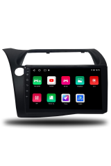 Honda Civic HB Euro Android Carplay Multimedya 2007-2012 4GB RAM + 64Gb Hafıza + 8 Çekirdek