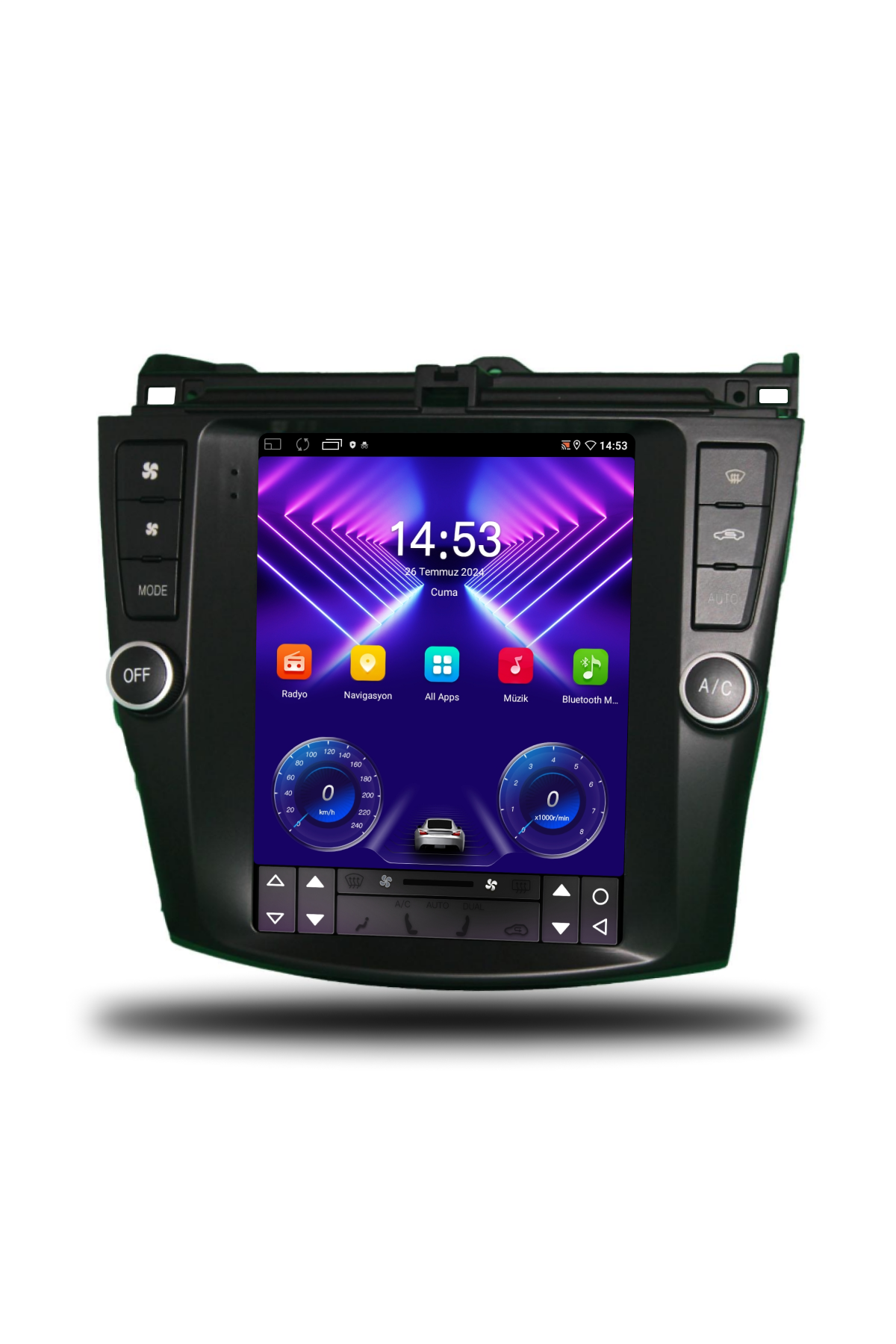 Honda Accord Tesla Uyumlu Android Multimedya 6GB RAM 128GB Hafıza