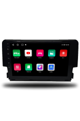 Honda Civic FC5 Android Carplay Multimedya 2016-2020 4GB RAM + 64Gb Hafıza + 8 Çekirdek