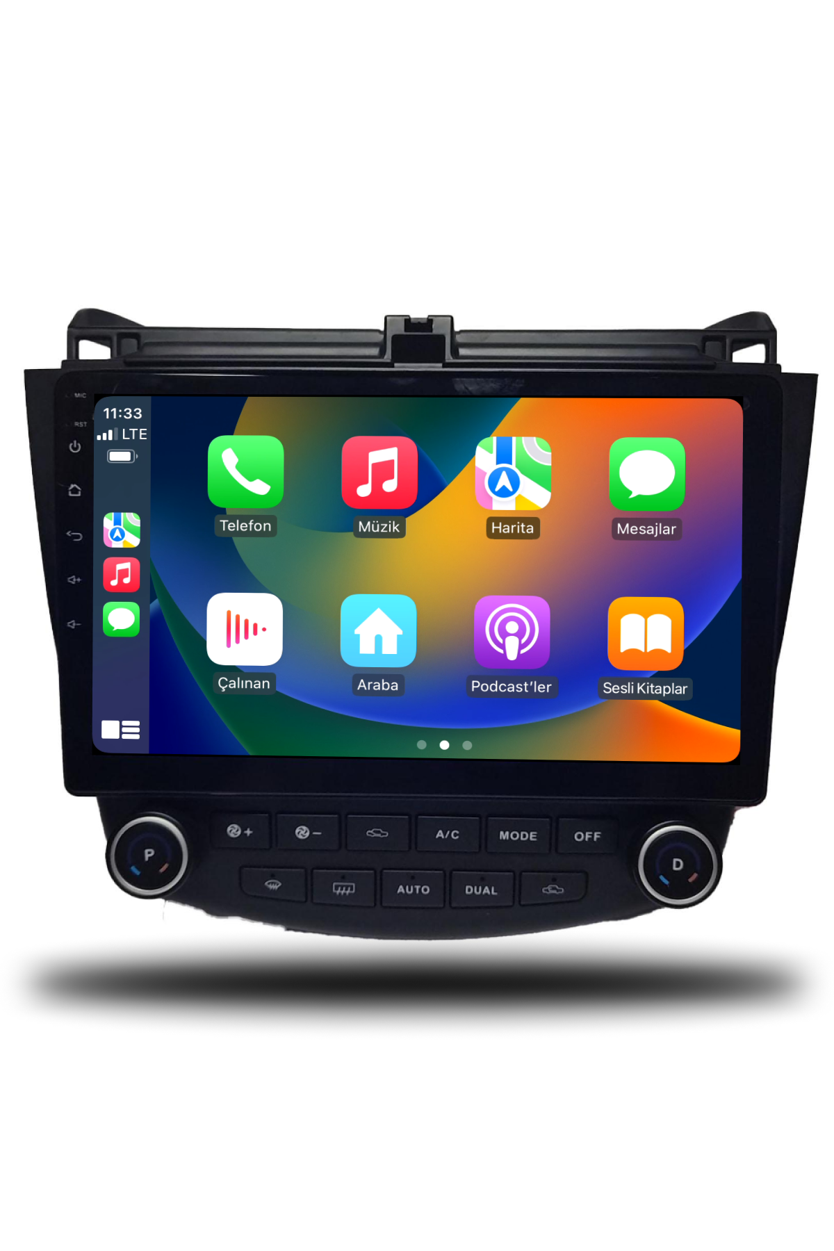 Honda Accord Android Carplay Multimedya 2003-2007 2GB RAM + 32GB Hafıza + 4 Çekirdek