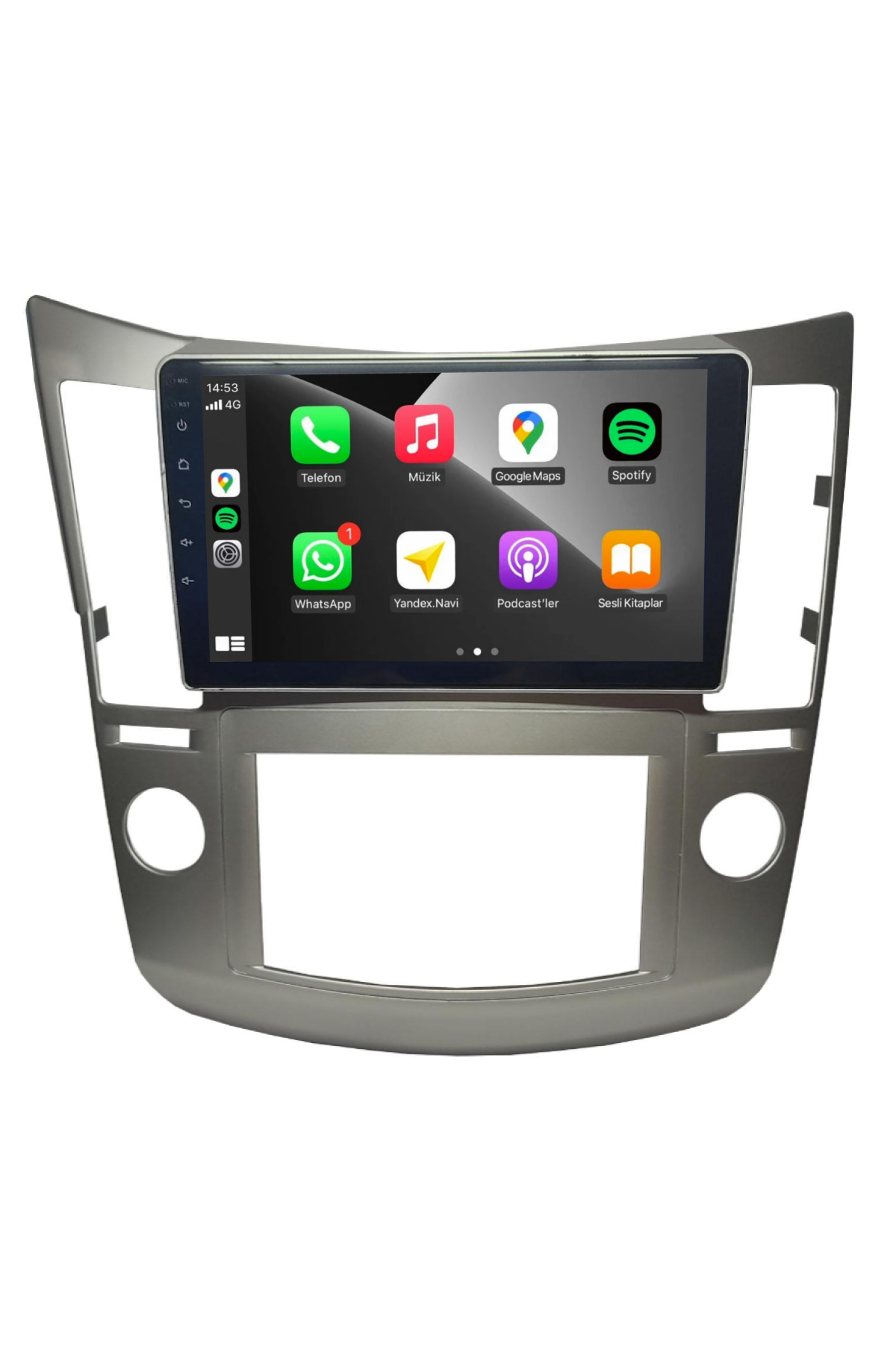 Hyundai ix55 Tesla Ekran Android Carplay Multimedya 2008-2010 2GB RAM + 32GB Hafıza + 4 Çekirdek