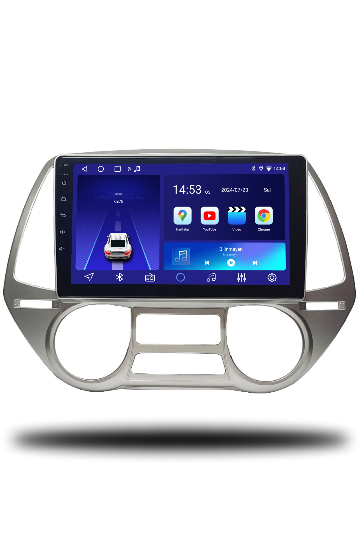 Hyundai i20 2009-2011 Uyumlu Android Multimedya 2GB RAM 32GB Hafıza