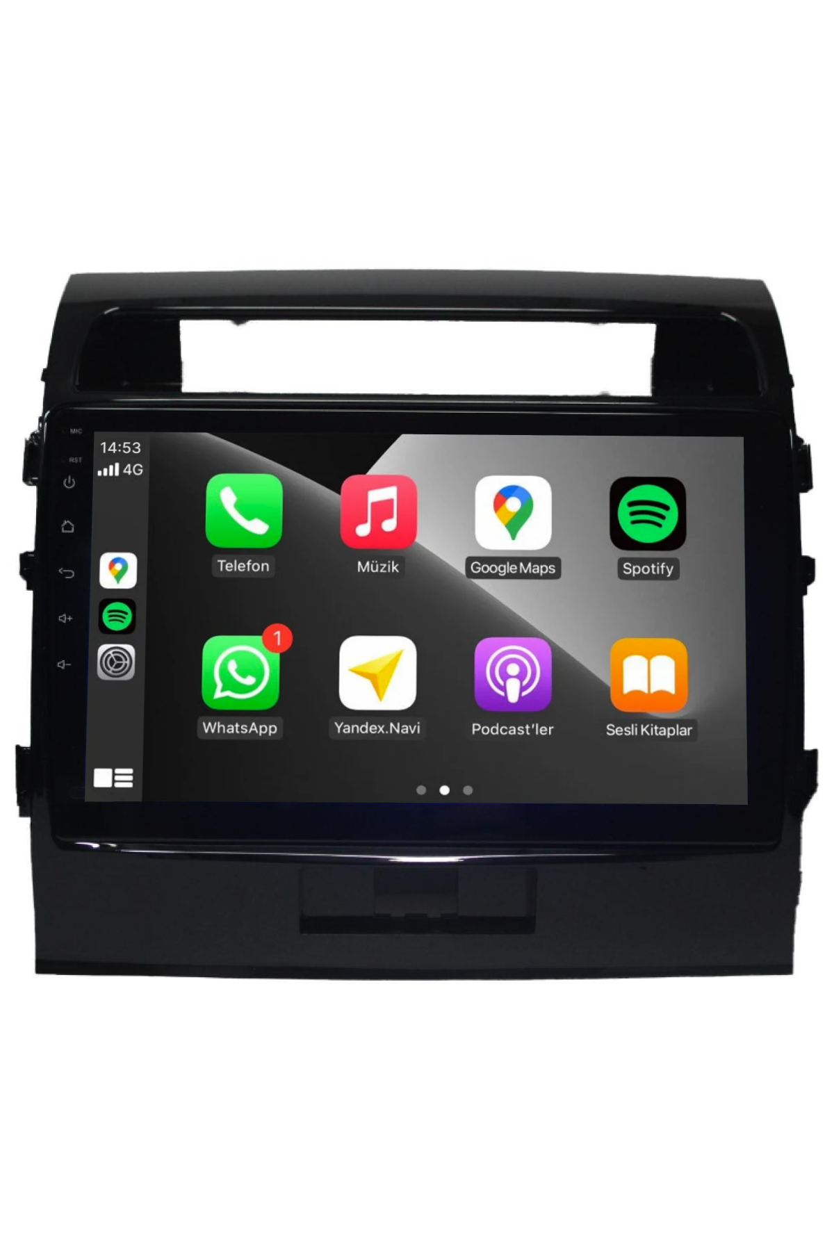 Toyota Land Cruiser Android Carplay Multimedya 2011-2015 2GB RAM + 32GB Hafıza + 4 Çekirdek