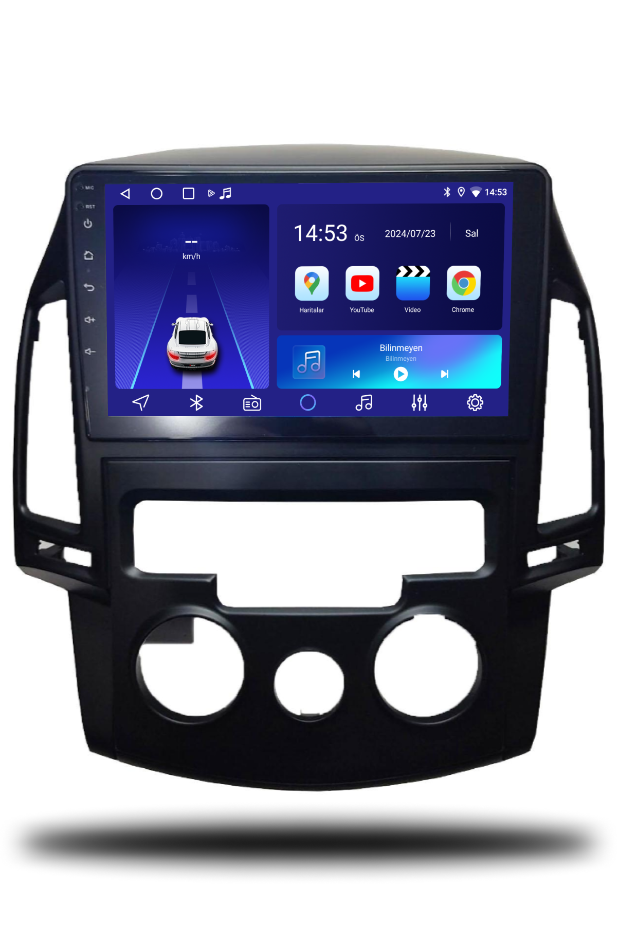 Hyundai i30 2011-2014 Uyumlu Android Multimedya Manuel Klima 6GB RAM 128GB Hafıza