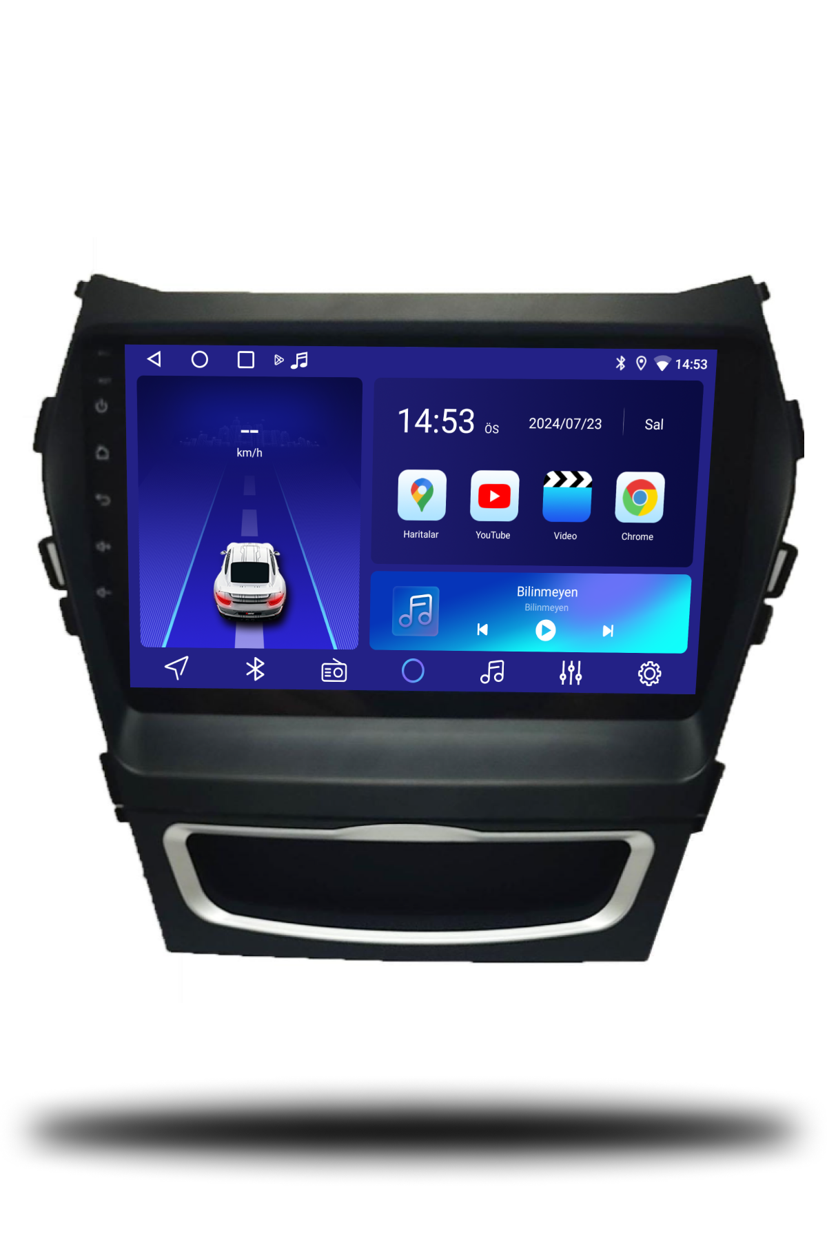 Hyundai Santa FE IX45 2012-2016 Uyumlu Android Multimedya 4GB RAM 64GB Hafıza