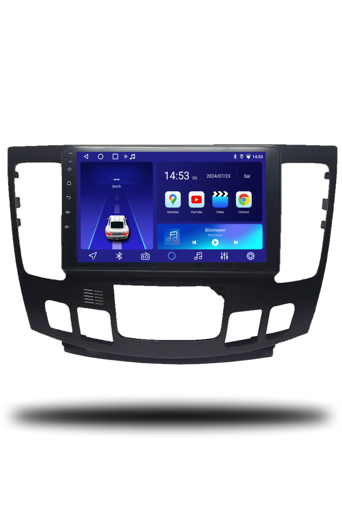 Hyundai Sonata 2009-2012 Dijital Klima Uyumlu Android Multimedya