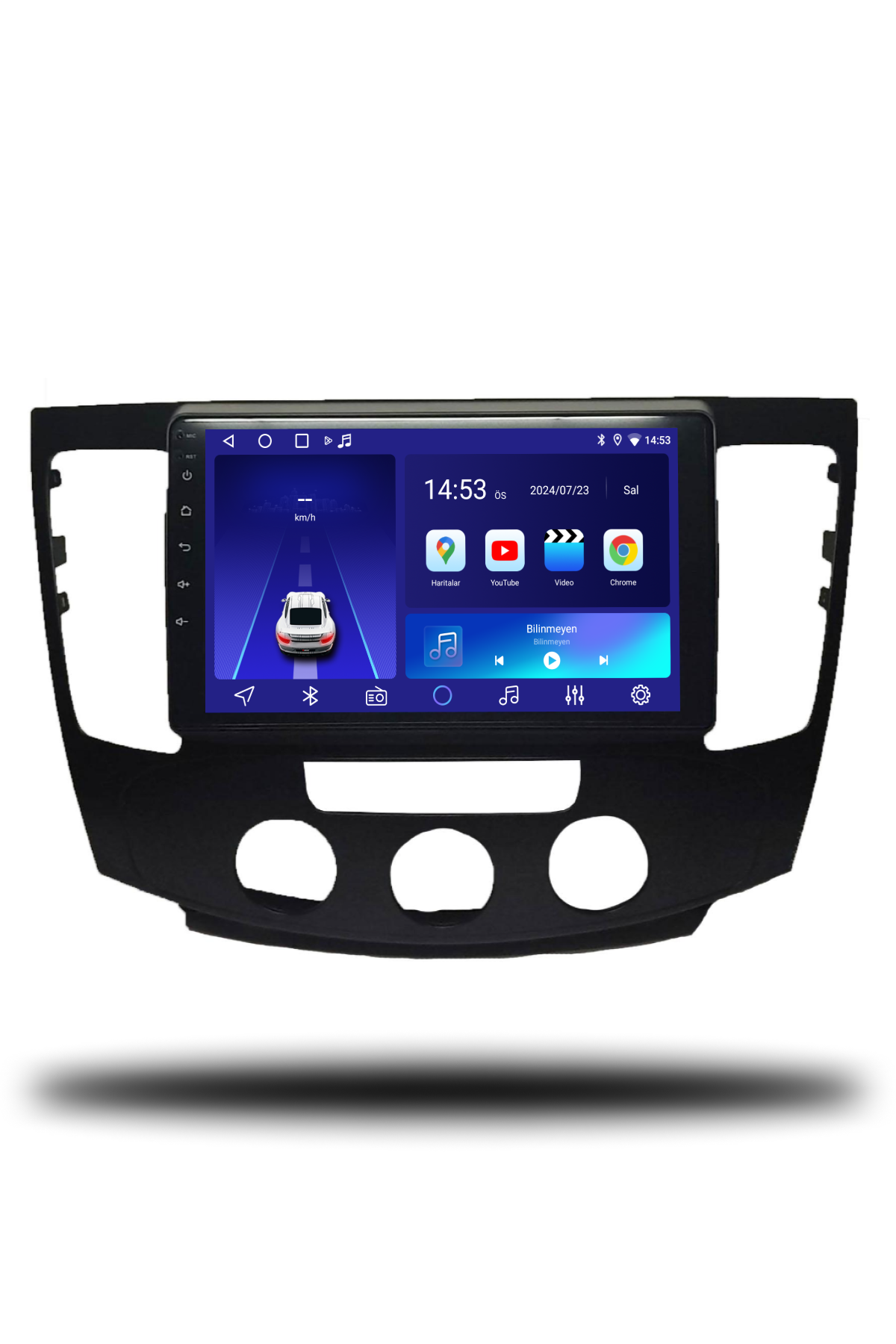 Hyundai Sonata 2009-2012 Manuel Klima Uyumlu Android Multimedya 4GB RAM 64GB Hafıza