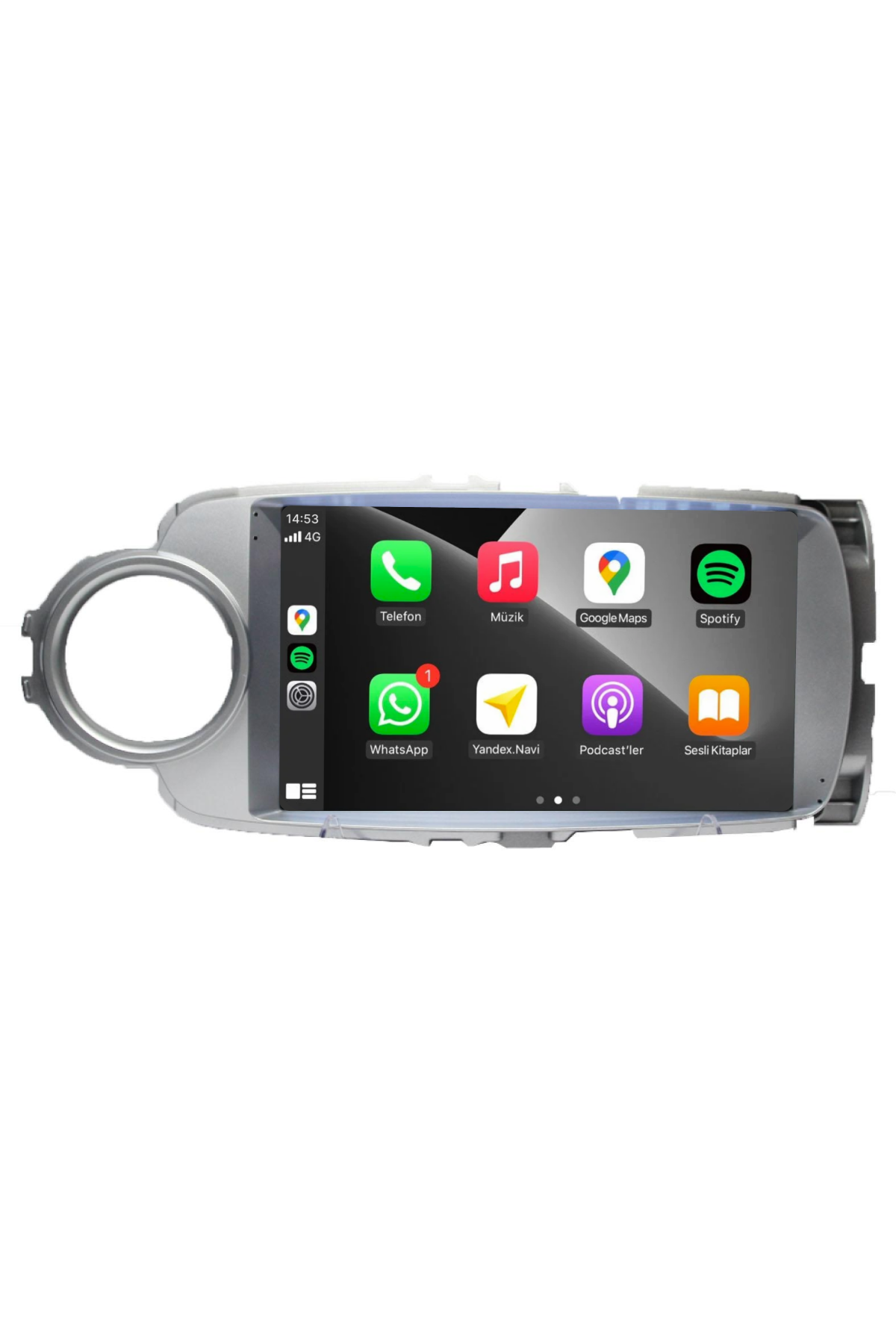 Toyota Yaris Android Carplay Multimedya 2012-2019 2GB RAM + 32GB Hafıza + 4 Çekirdek