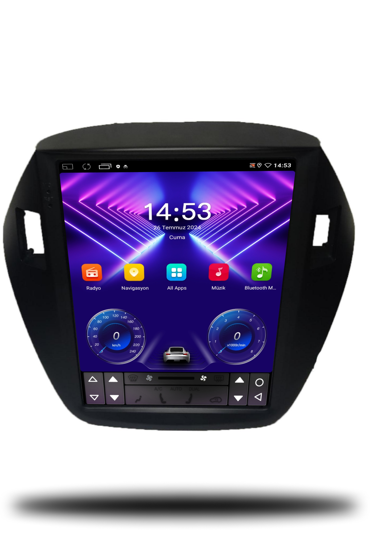 Hyundai ix35 Tesla 2010-2015 Uyumlu Android Multimedya 6GB RAM 128GB Hafıza