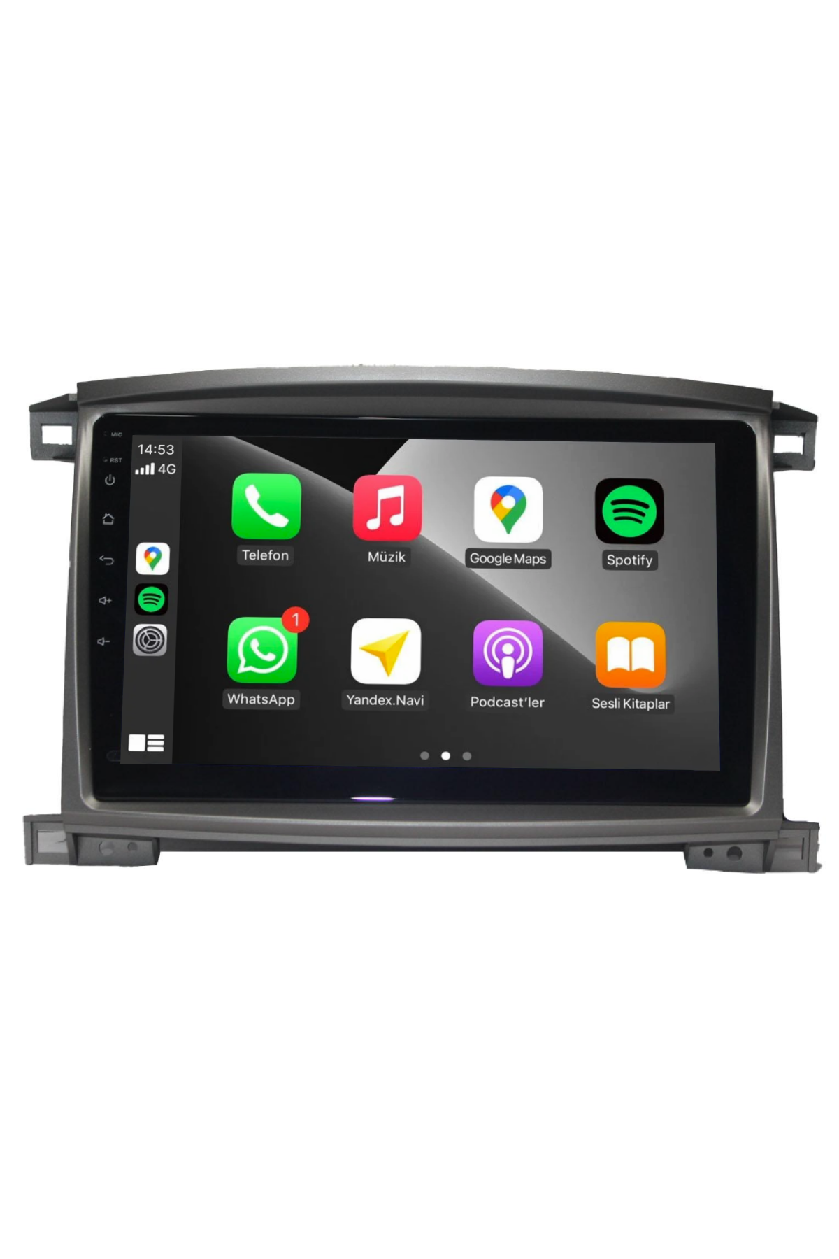 Toyota Land Cruiser Prado Android Carplay Multimedya 2004-2009 2GB RAM + 32GB Hafıza + 4 Çekirdek