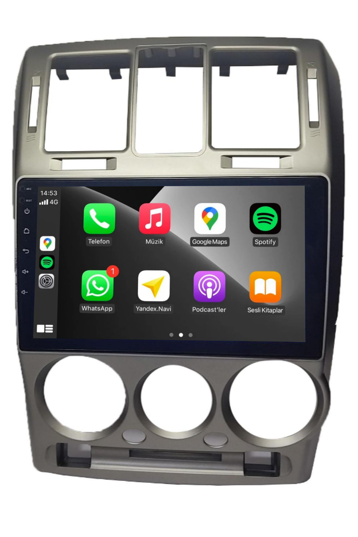 Hyundai Getz Android Carplay Multimedya 2003-2011 Büyük Çerçeveli 2GB RAM + 32GB Hafıza + 4 Çekirdek