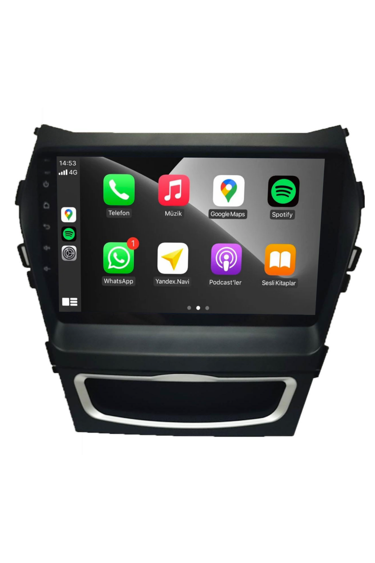 Hyundai Santa FE IX45 Android Carplay Multimedya 2012-2016 2GB RAM + 32GB Hafıza + 4 Çekirdek
