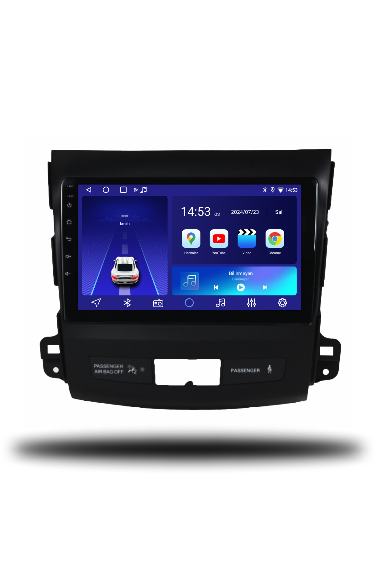 Mitsubishi Outlander 2008-2012 Uyumlu Android Multimedya 4GB RAM 64GB Hafıza