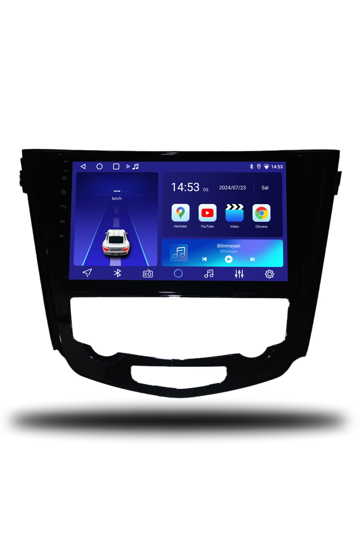 Nissan X-Trail 2014-2021 Dijital Klima Uyumlu Android Multimedya 6GB RAM 128GB Hafıza