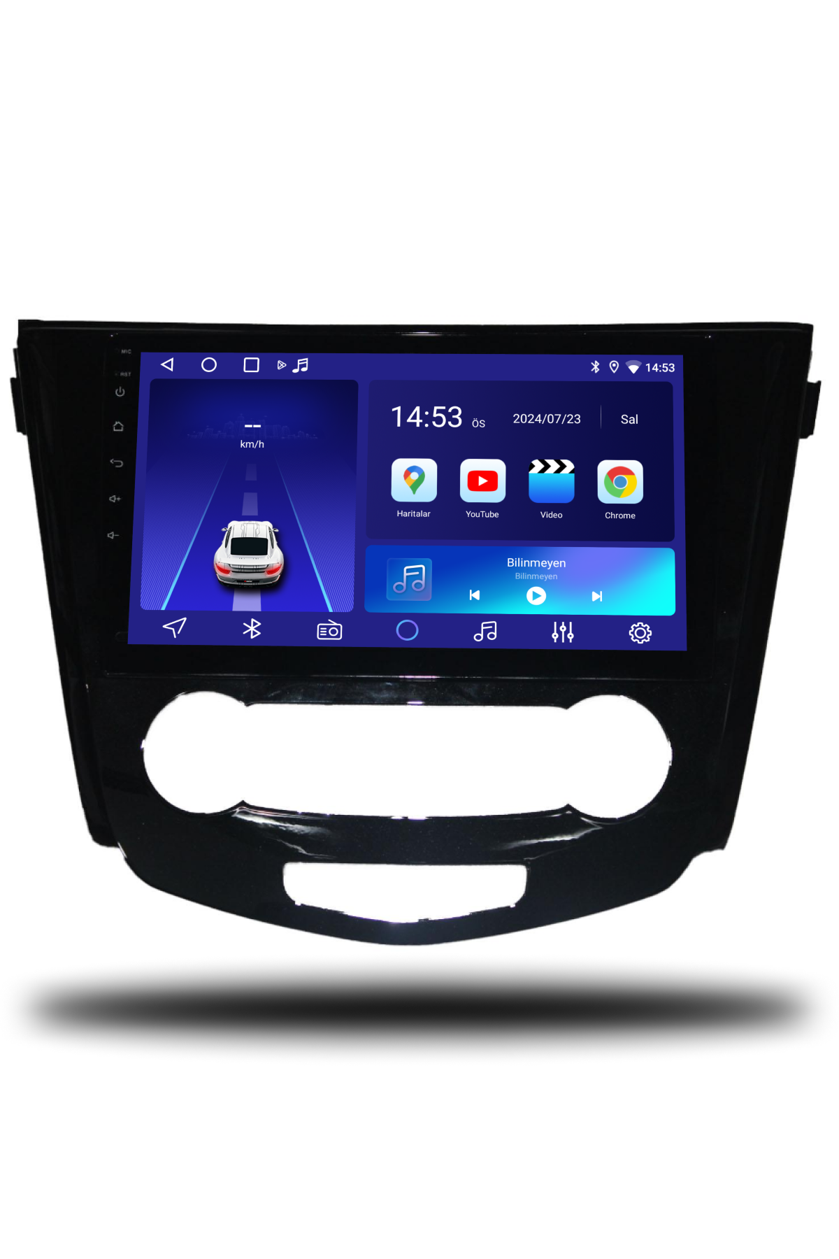 Nissan X-Trail 2014-2021 Manuel Klima Uyumlu Android Multimedya 6GB RAM 128GB Hafıza