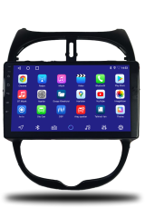 Peugeot 206 1999-2011 Uyumlu Android Multimedya 6GB RAM 128GB Hafıza