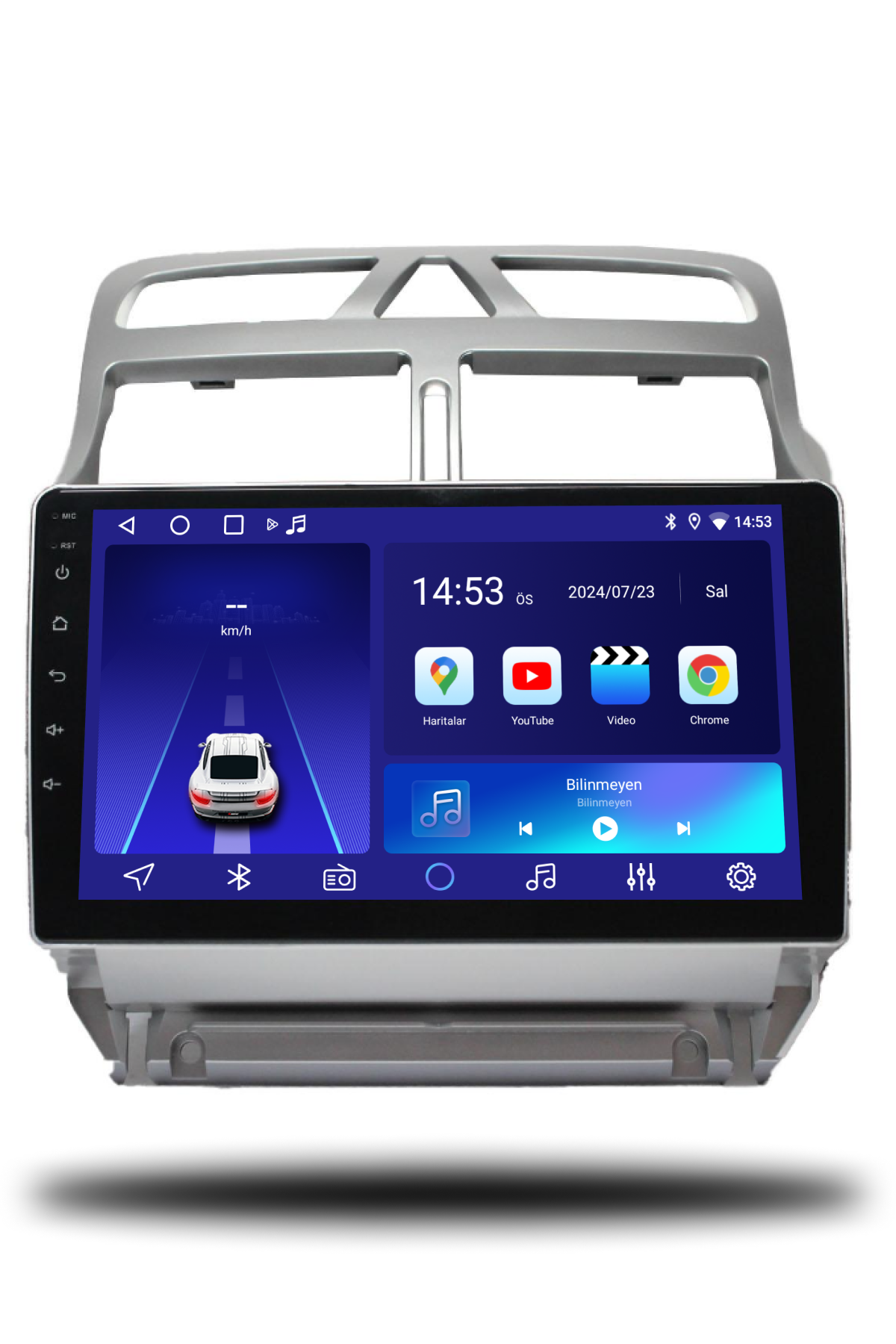 Peugeot 307 2001-2008 Uyumlu Android Multimedya 4GB RAM 64GB Hafıza